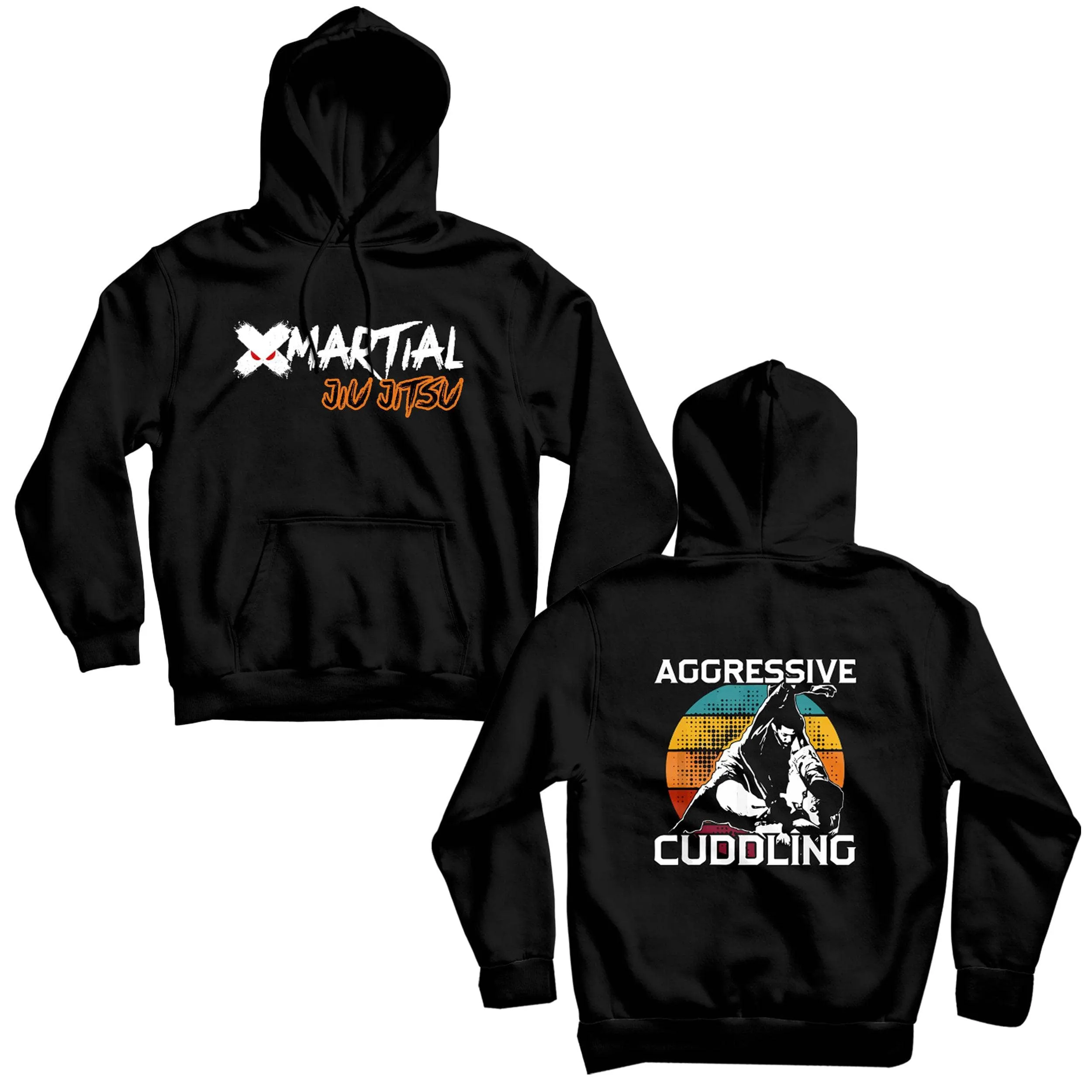 Aggressive Cuddling Jiu Jitsu Shirts & Hoodie