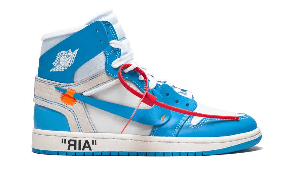 Air Jordan 1 Retro High Off White University Blue