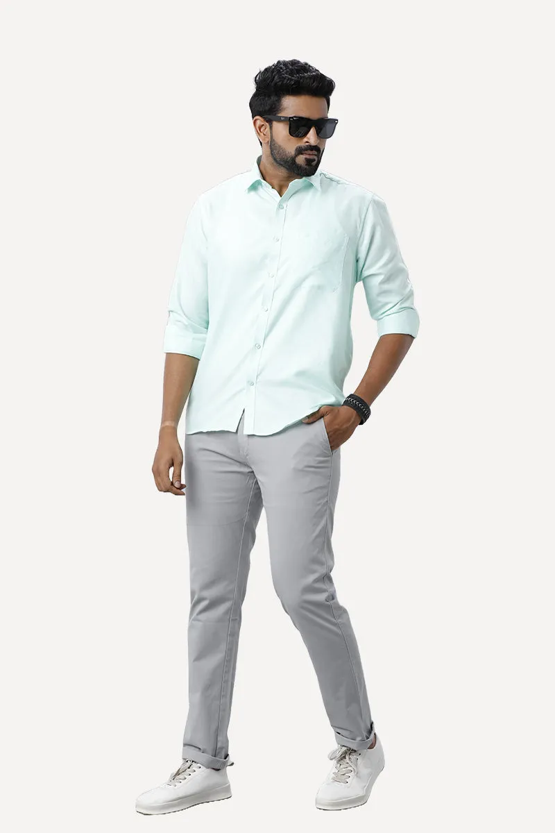 Armani - Light Green Formal Shirts for Men | Ariser