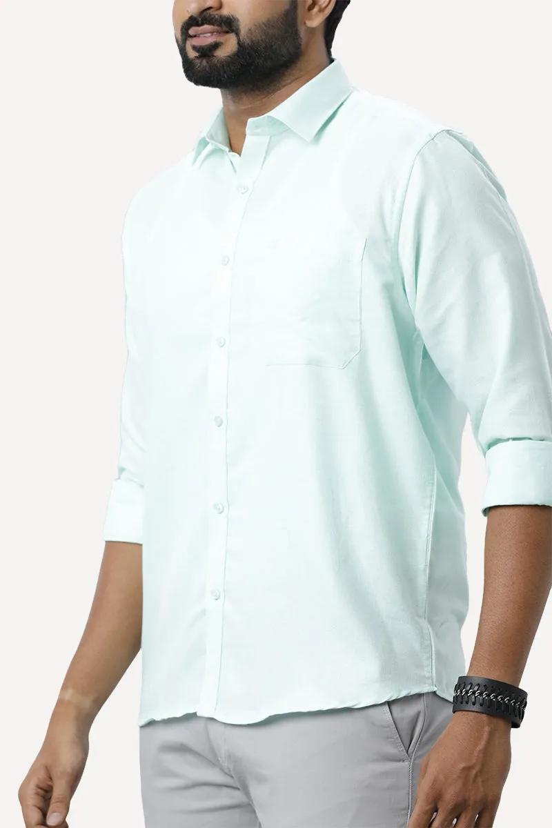 Armani - Light Green Formal Shirts for Men | Ariser