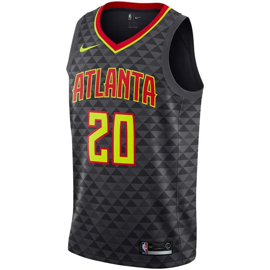 Atlanta Hawks John Collins Nike Replica Swingman Icon Jersey Mens - Black | Ireland O6570J1