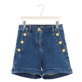 BALMAIN KIDS Gold Button Shorts