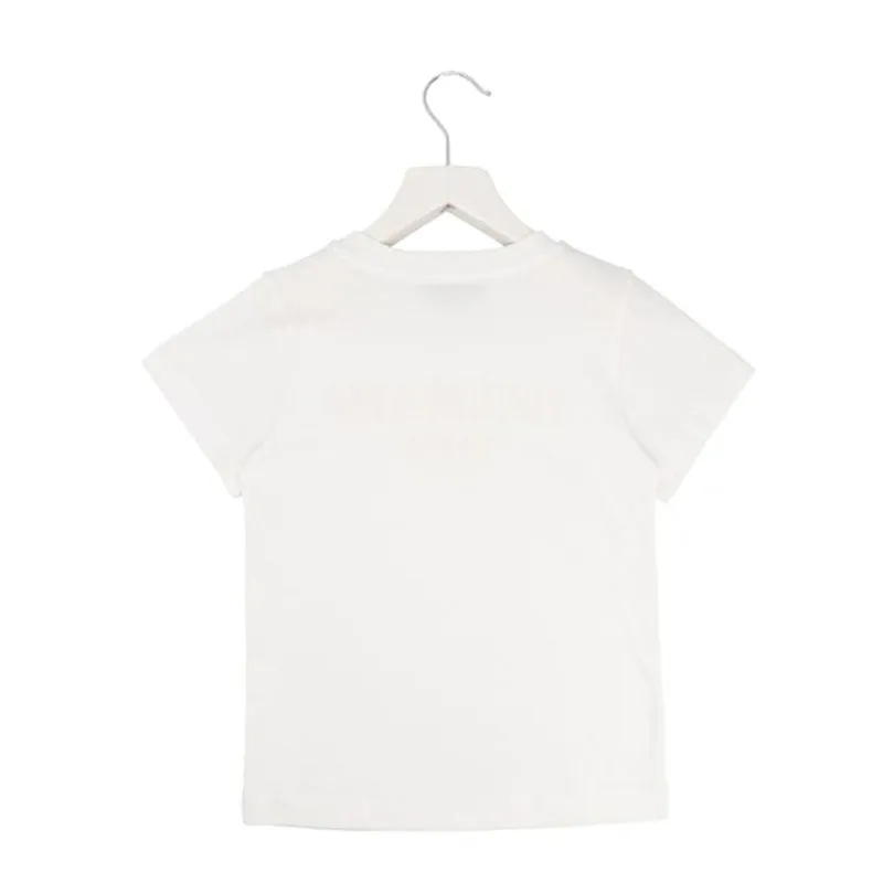 BALMAIN KIDS Logo Embroidery T-shirt