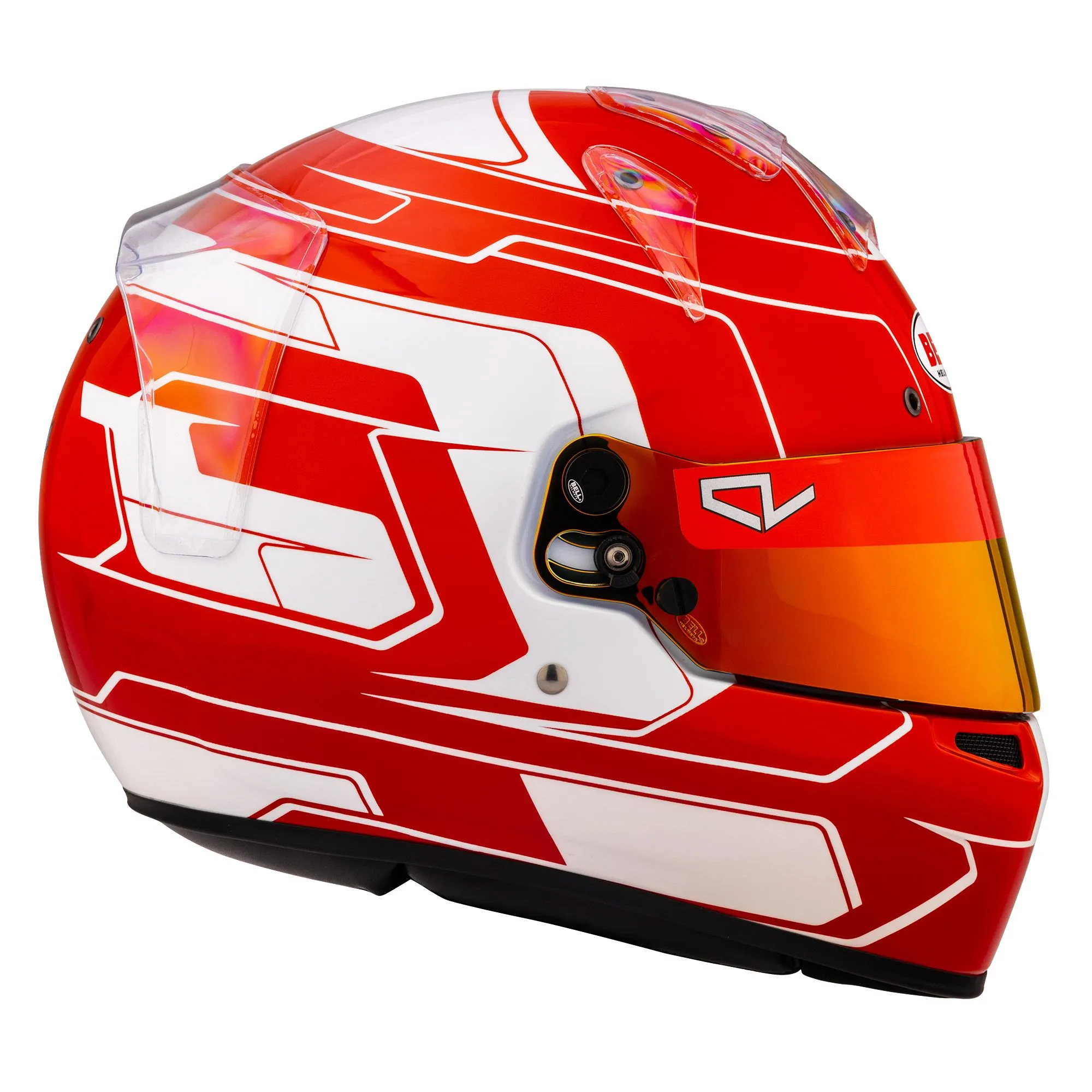 Bell KC7-CMR Kart Helmet - Charles Leclerc  Free HP Helmet Bag