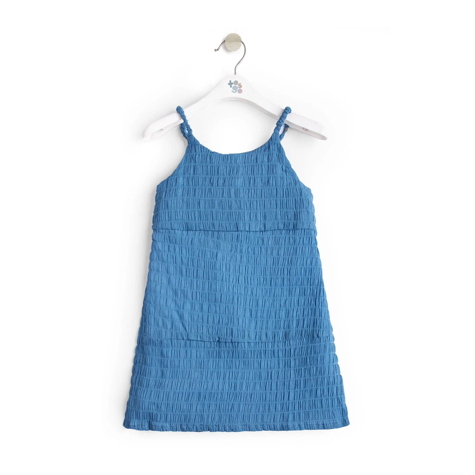 Blue Girls Cotton Top