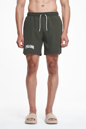 Brule Swim Shorts Dark Olive