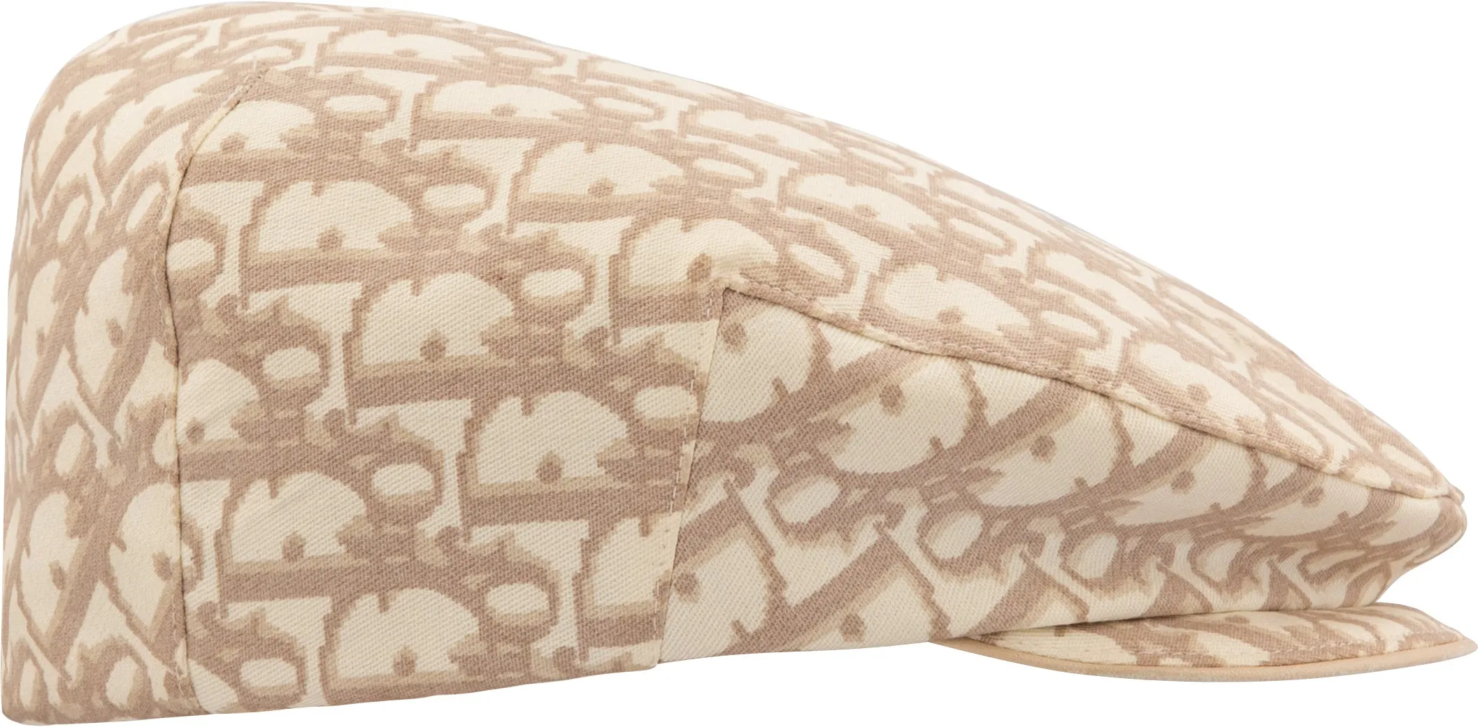 Christian Dior Beige Diorissimo Newsboy Hat