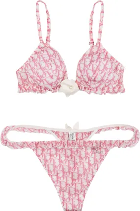 Christian Dior Girly Diorissimo Lingerie Bikini Set