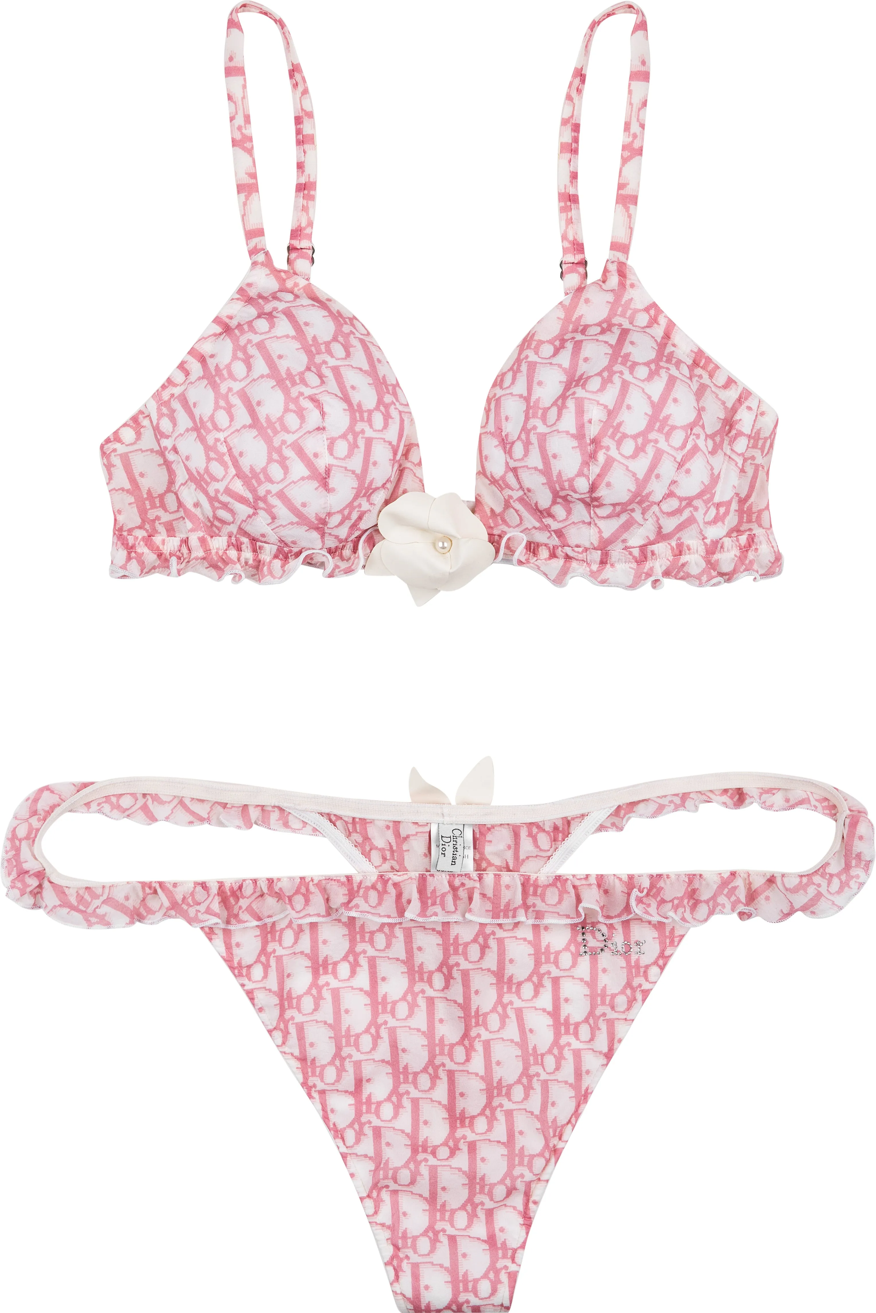 Christian Dior Girly Diorissimo Lingerie Bikini Set