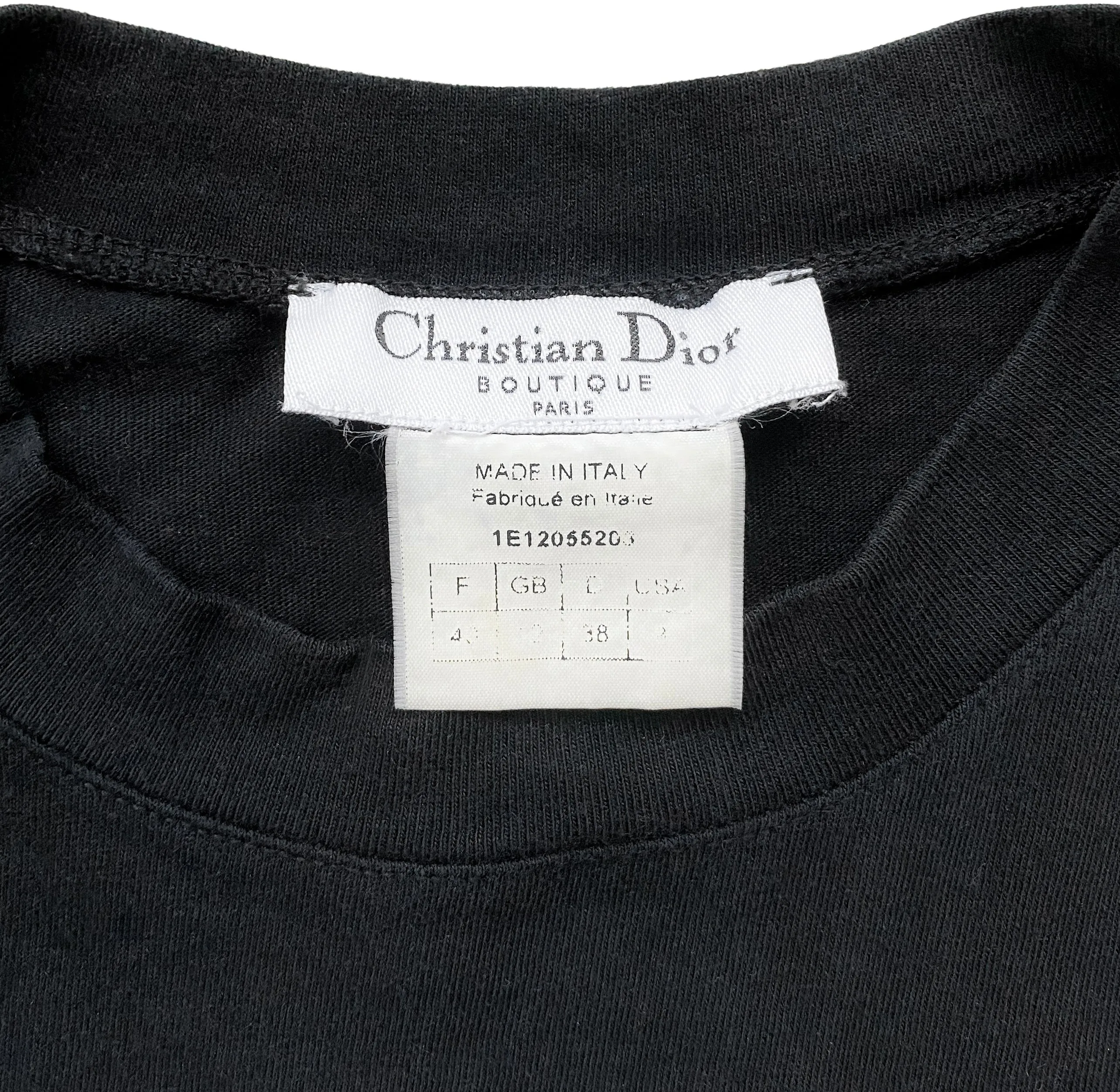 Christian Dior J'Adore Dior 6 Zipper Sleeveless Top