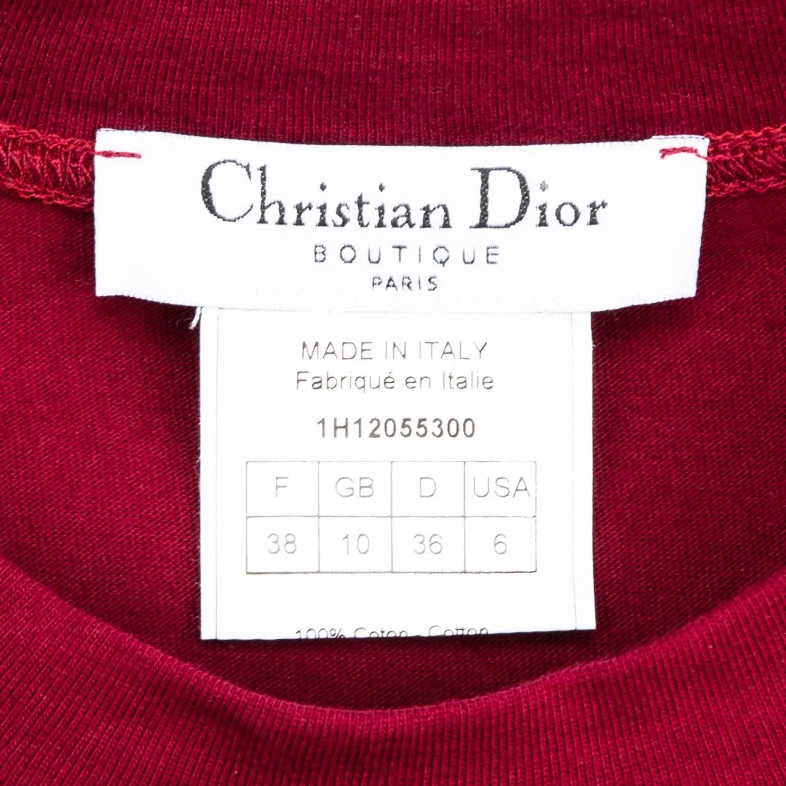 Christian Dior J'Adore Dior Fall 2001 Sleeveless Top