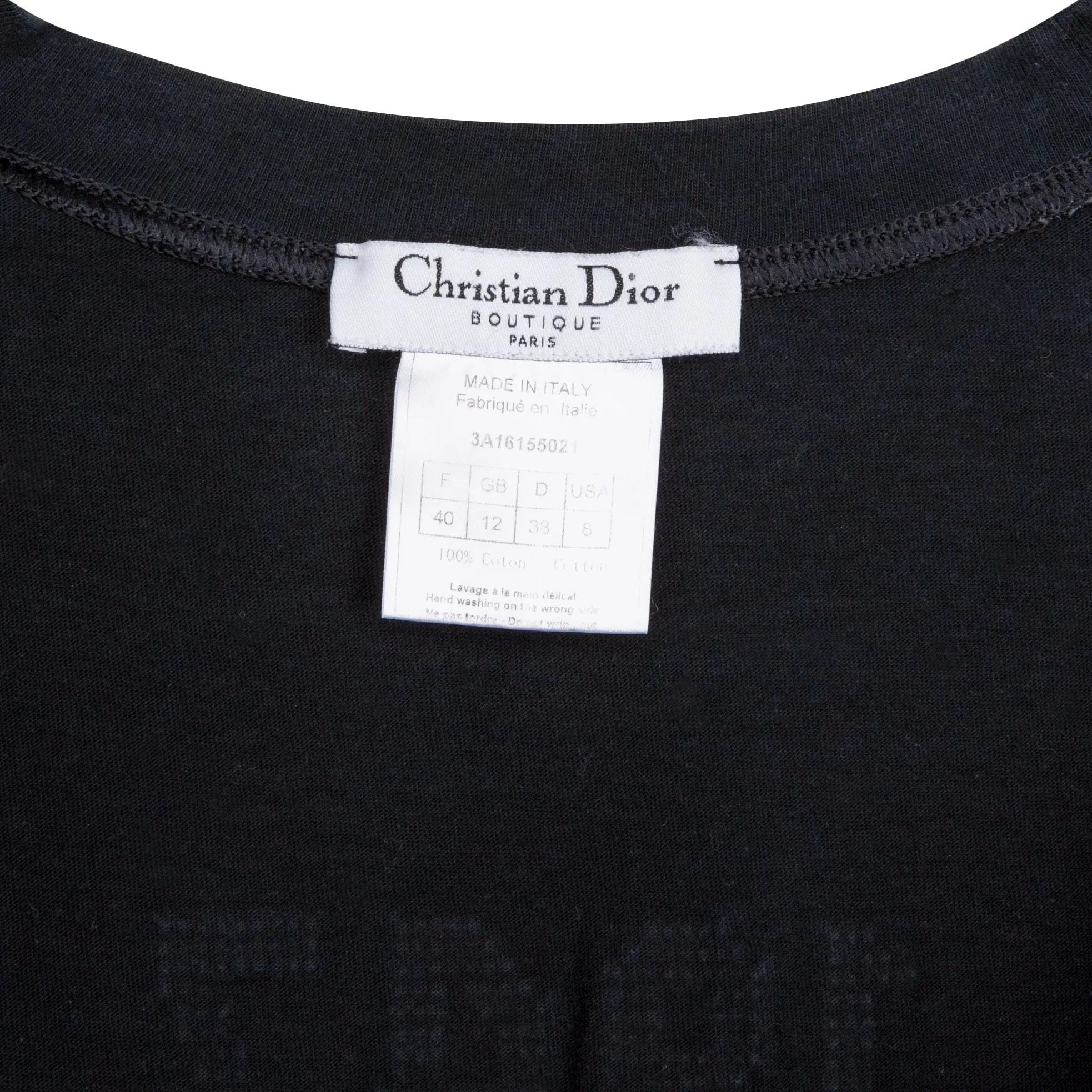 Christian Dior J'Adore Dior Metal Mesh Top