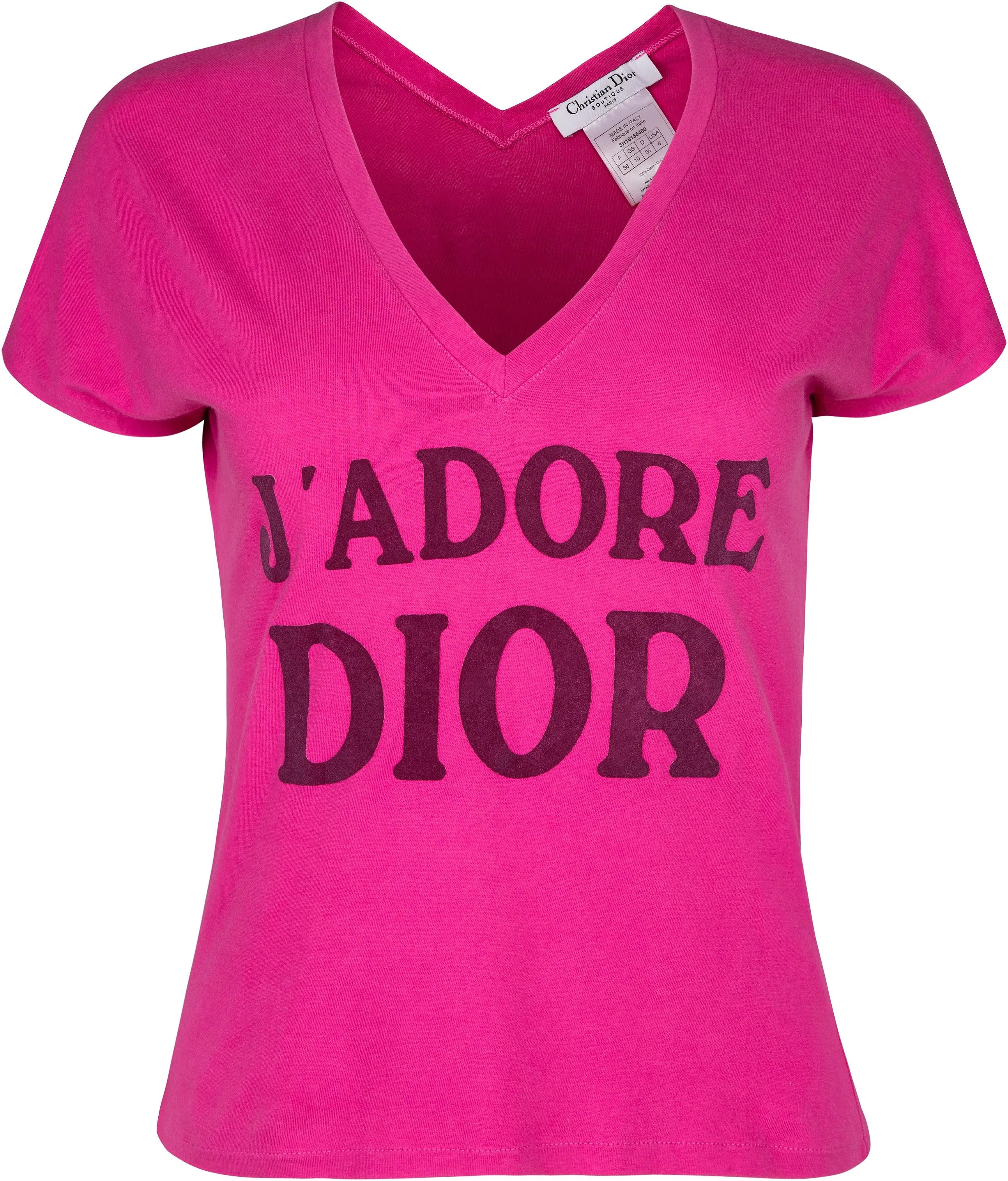 Christian Dior J'Adore Dior V-Neck Top