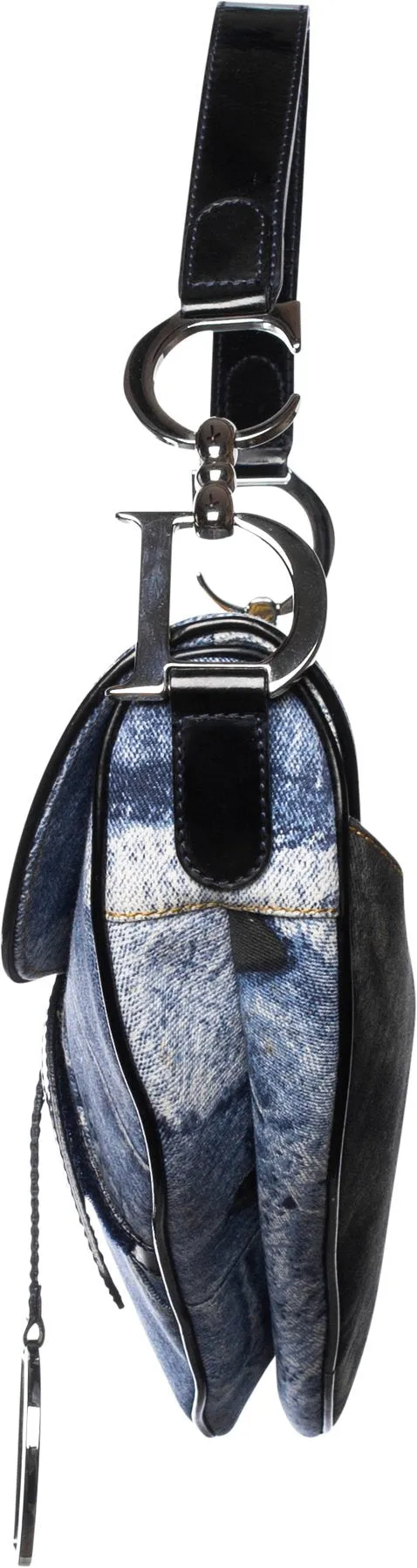 Christian Dior Miss Diorella Trompe L'oeil Limited Edition Saddle Bag