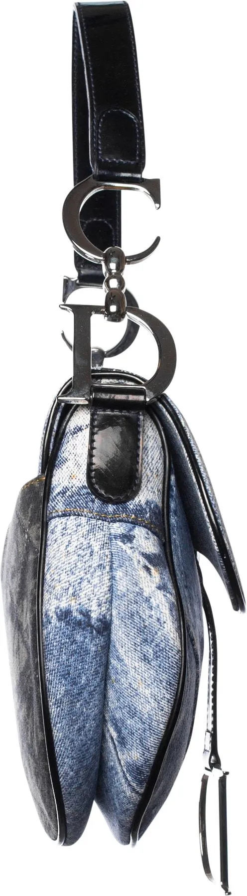 Christian Dior Miss Diorella Trompe L'oeil Limited Edition Saddle Bag