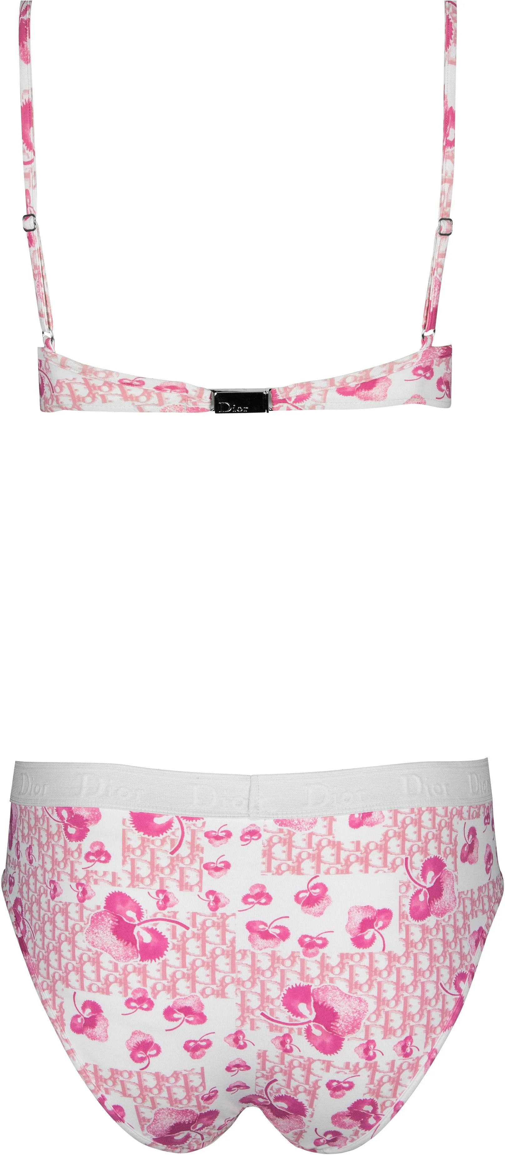 Christian Dior Resort 2005 Logo Flowers Bikini