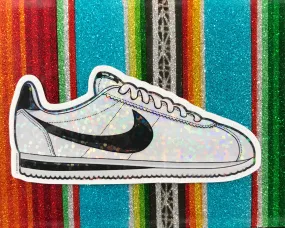 Cortez Nike Glitter Sticker