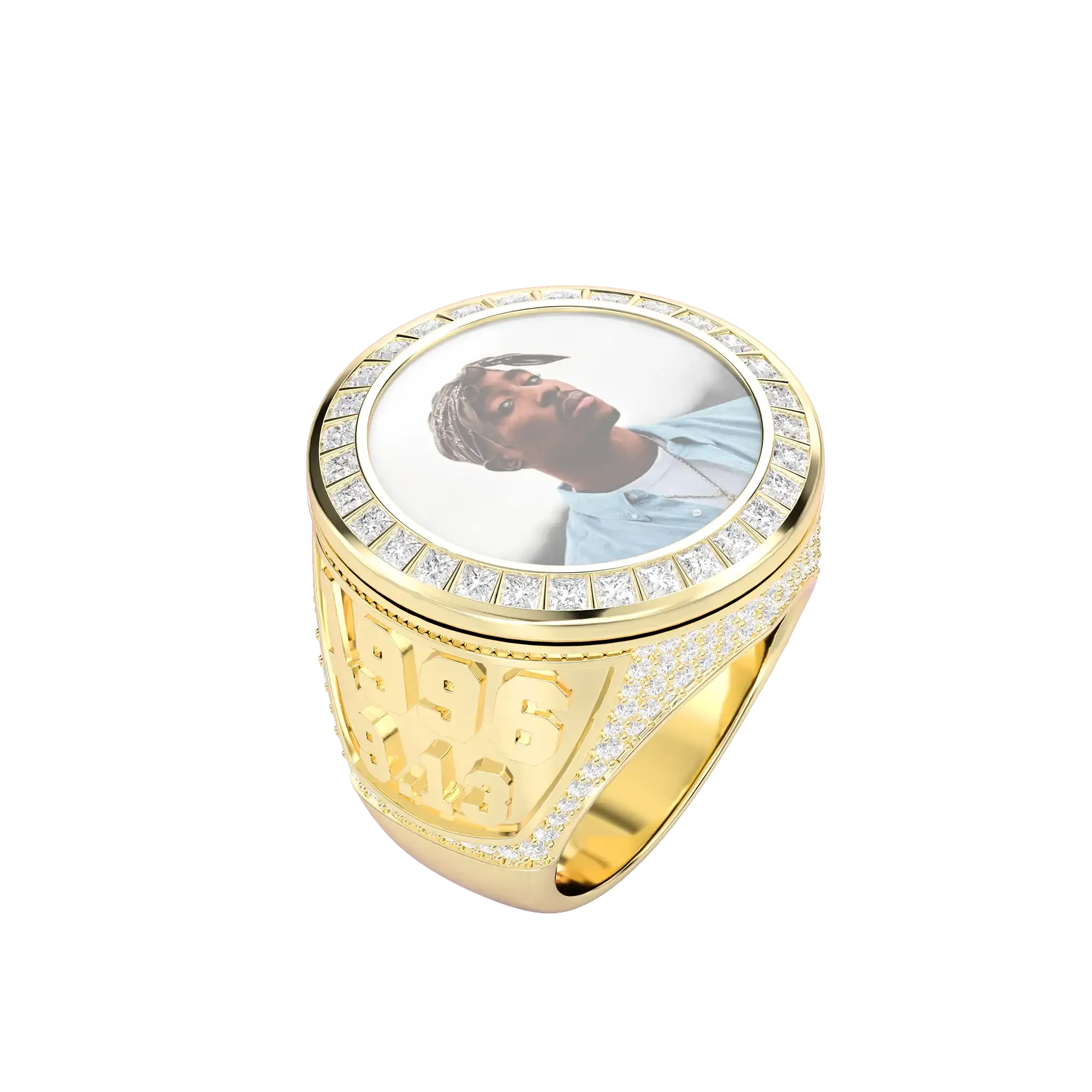 Custom Photo Championship Ring