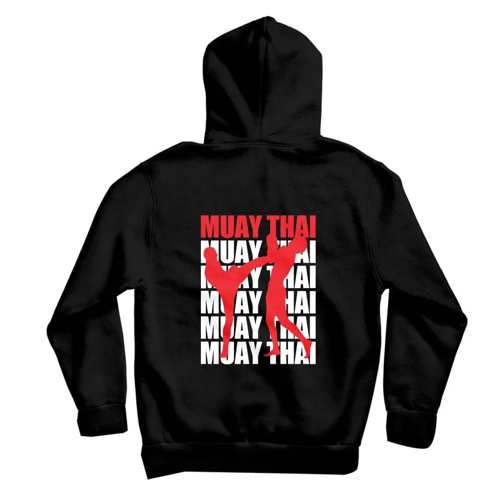 Diagonal Kick Muay Thai Shirts & Hoodie