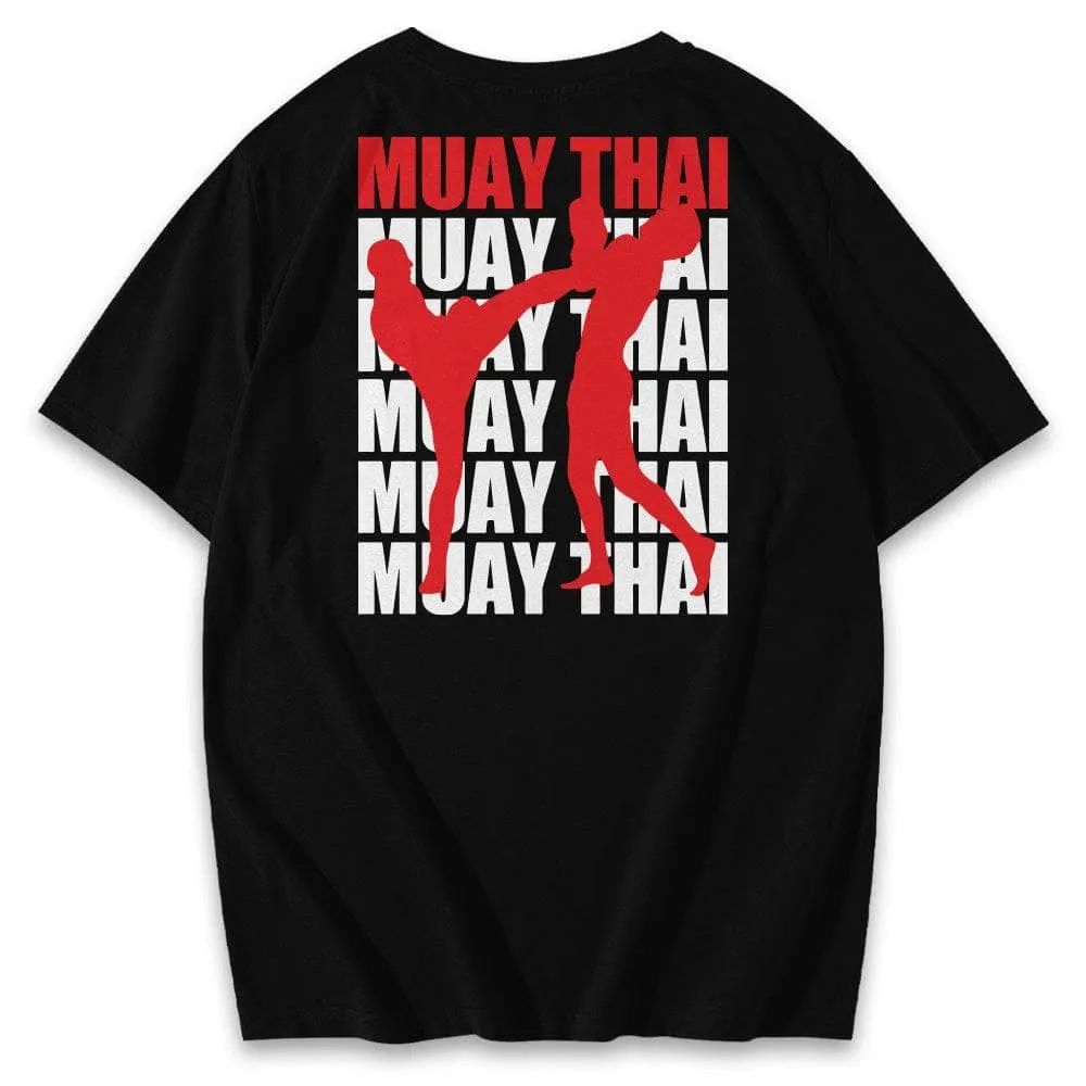 Diagonal Kick Muay Thai Shirts & Hoodie