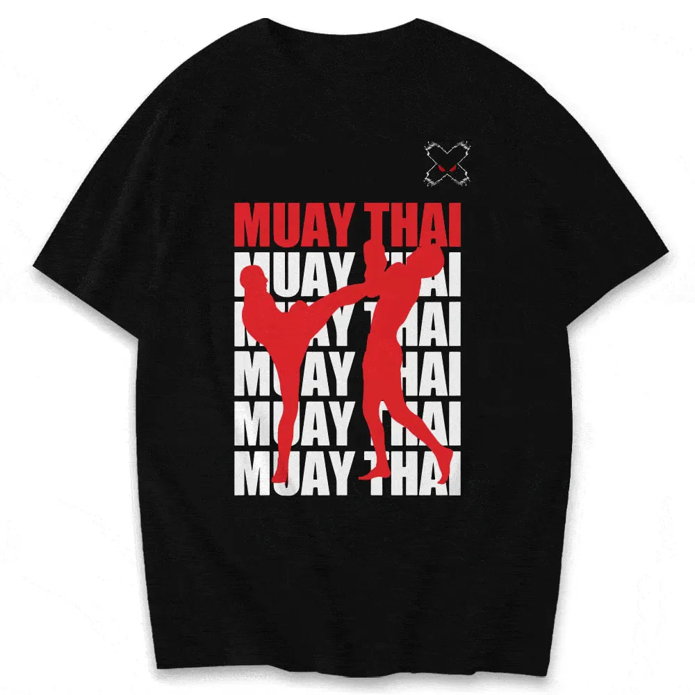 Diagonal Kick Muay Thai Shirts & Hoodie