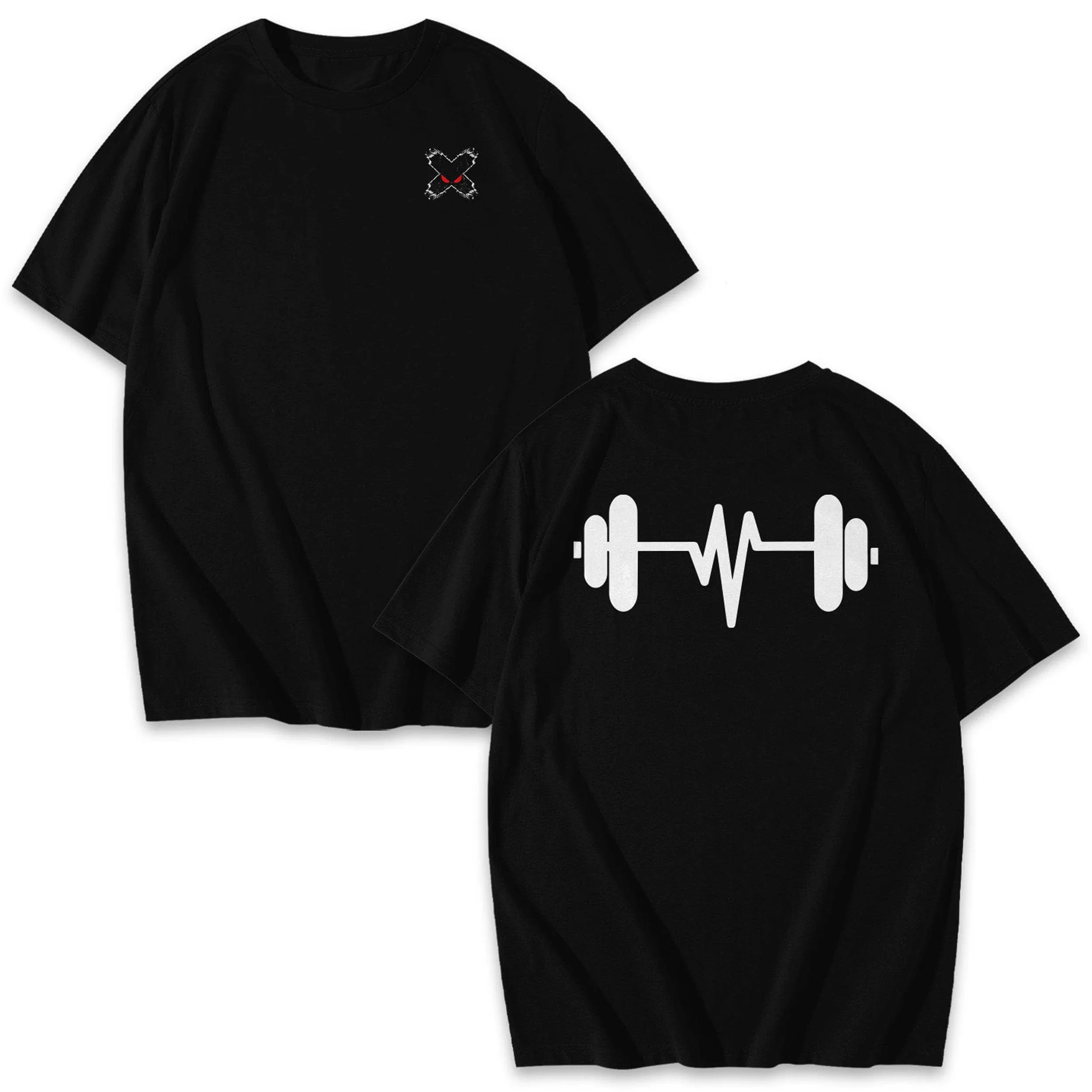 Dumbbell Heartbeat Shirts & Hoodie