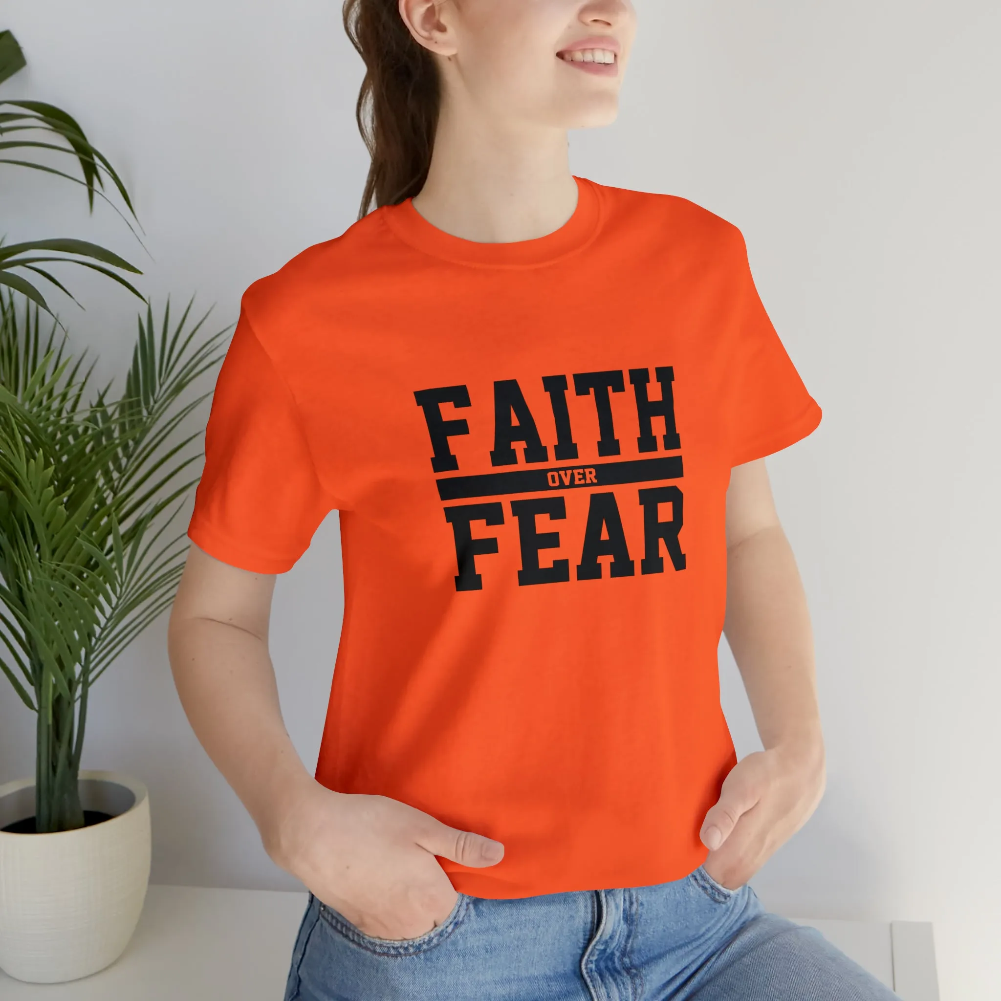 Faith Over Fear Short Sleeve Tee