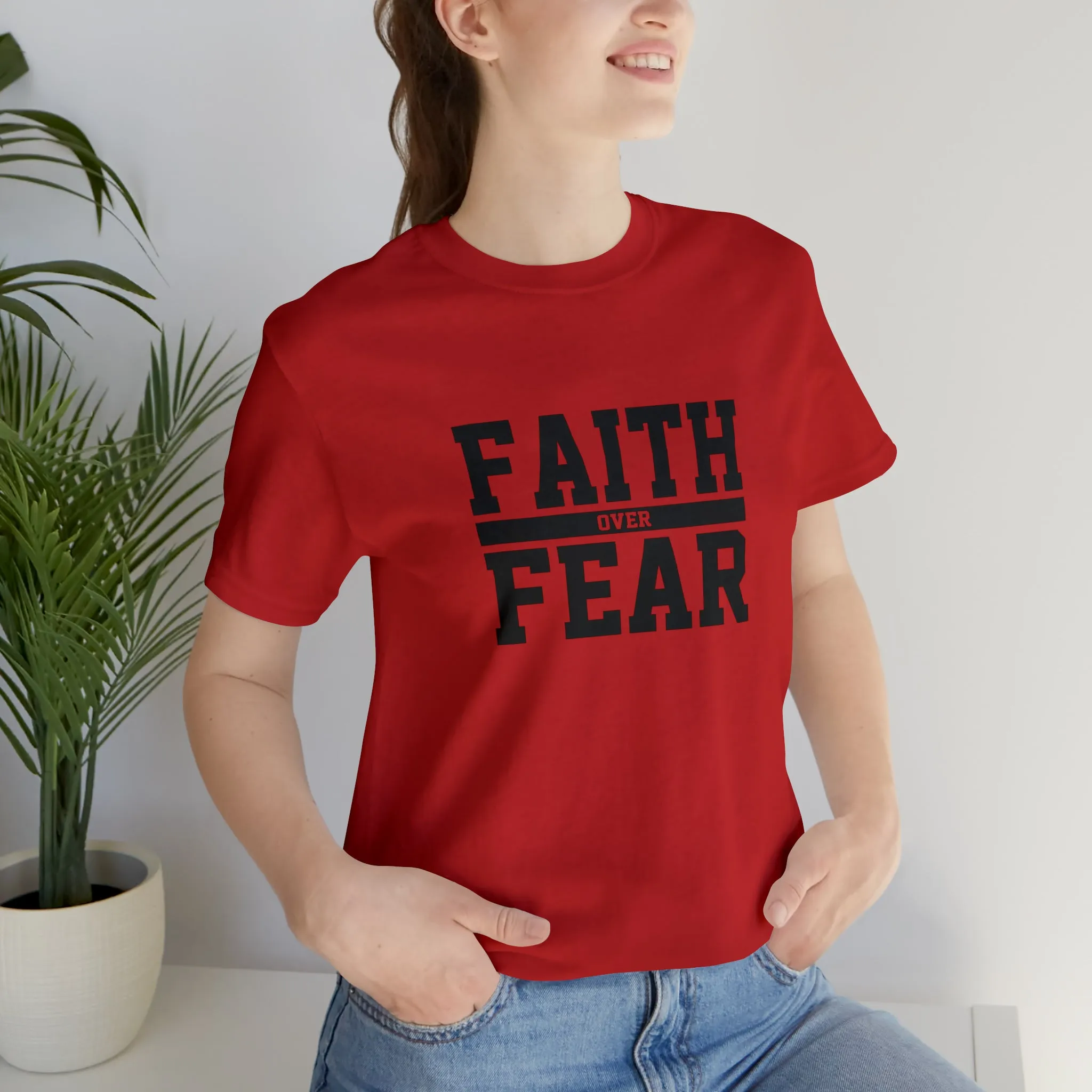 Faith Over Fear Short Sleeve Tee