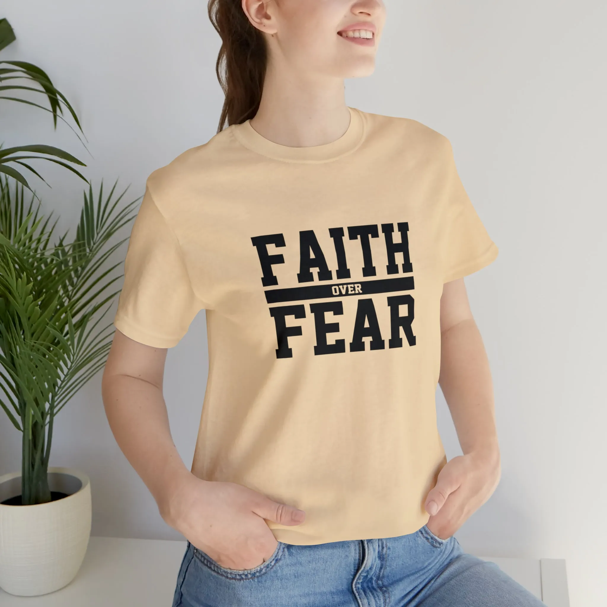 Faith Over Fear Short Sleeve Tee