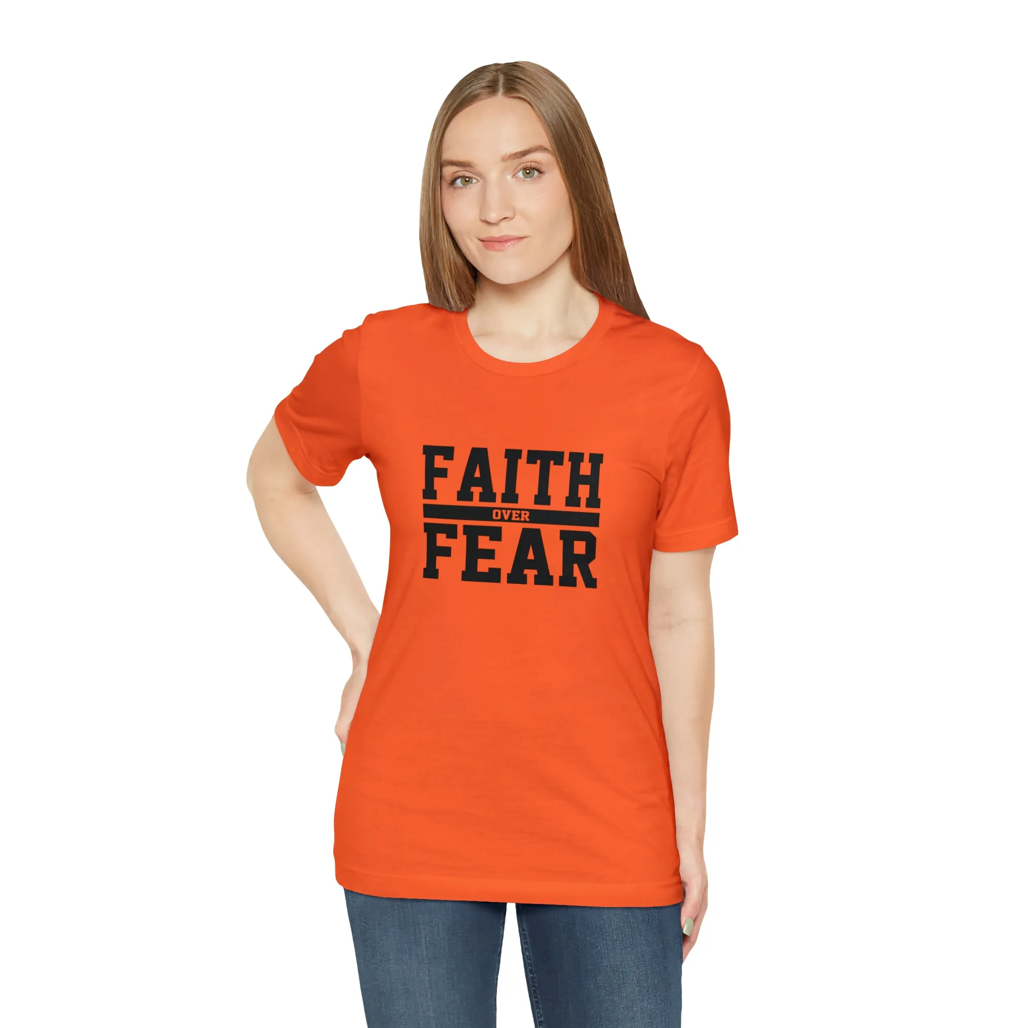 Faith Over Fear Short Sleeve Tee