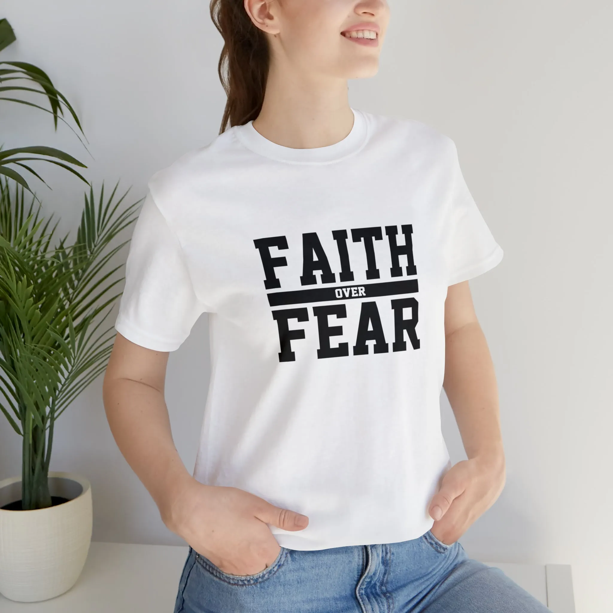 Faith Over Fear Short Sleeve Tee