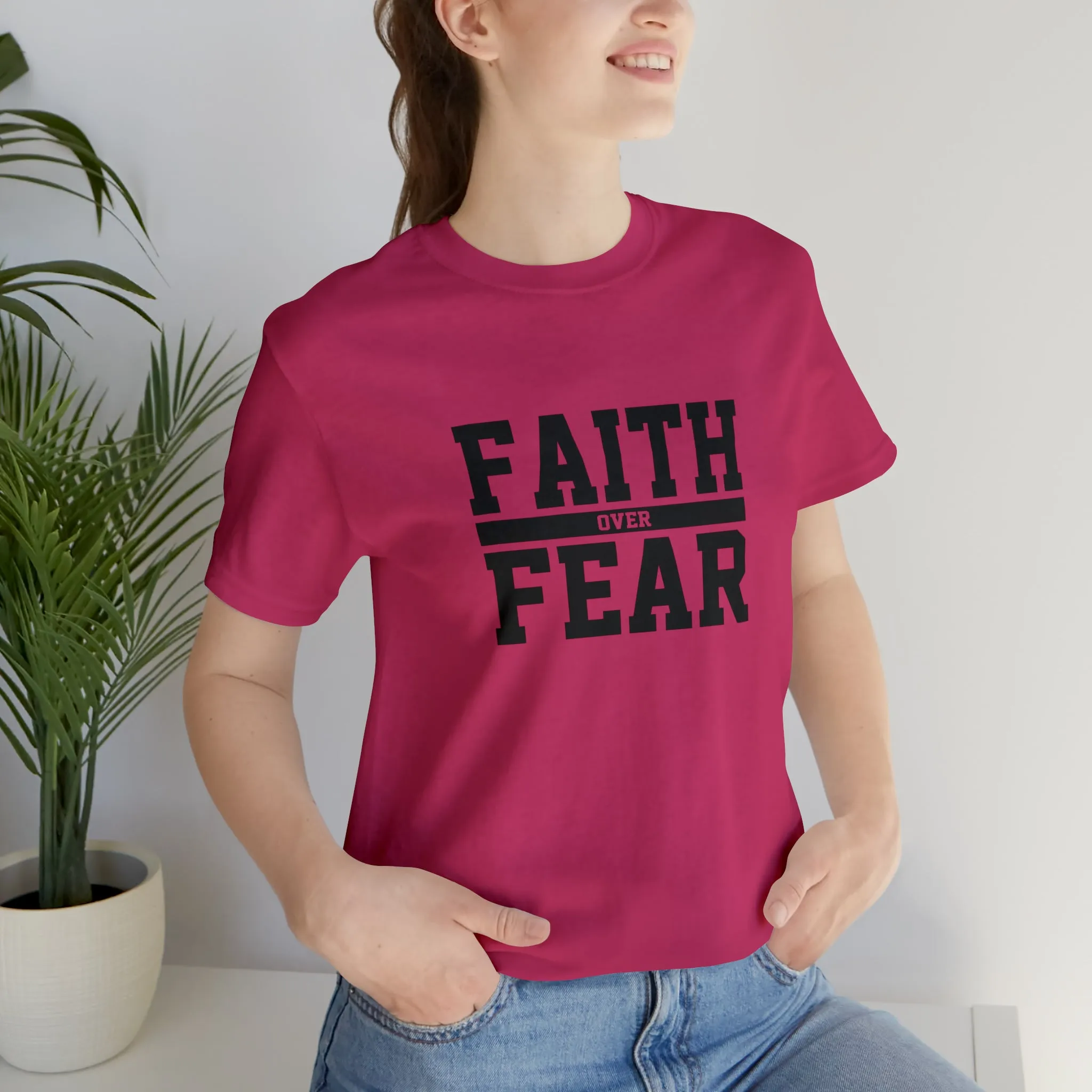 Faith Over Fear Short Sleeve Tee