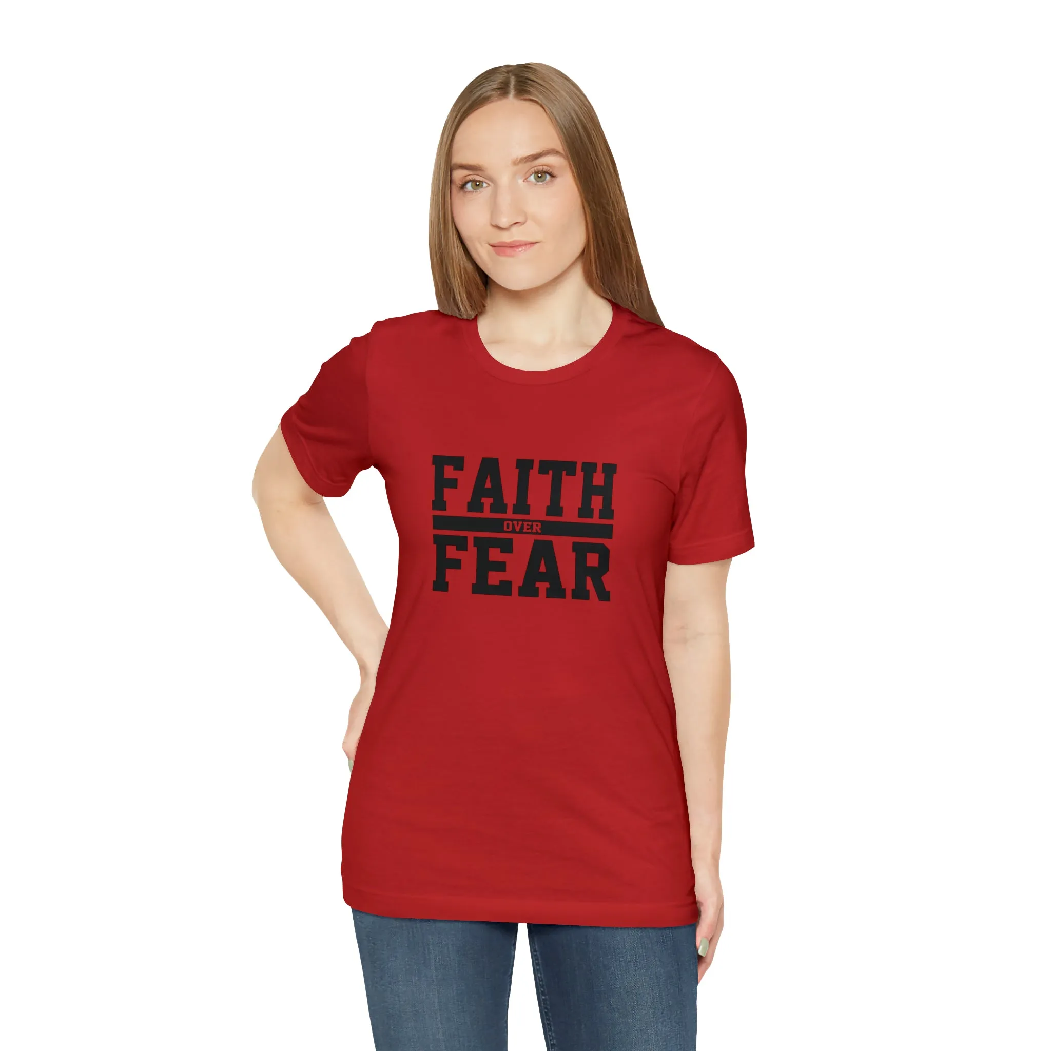 Faith Over Fear Short Sleeve Tee