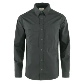 Fjallaven Abisko Trail Shirt Dark Grey