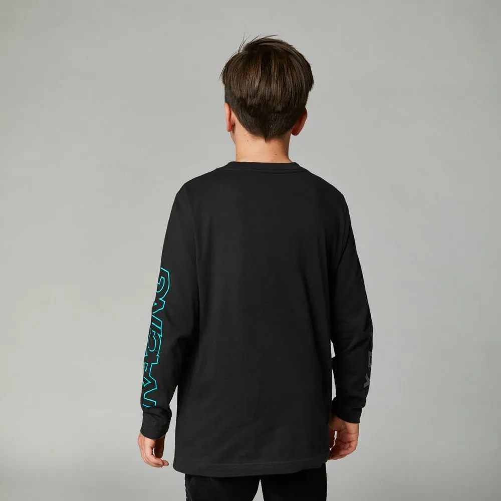 Fox Youth Skew L/S Tee Black