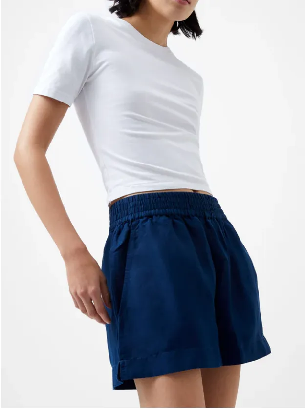 French Connection Birdie Linen Shorts