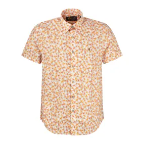 Gabicci Classic Floral Print Shirt Yellow