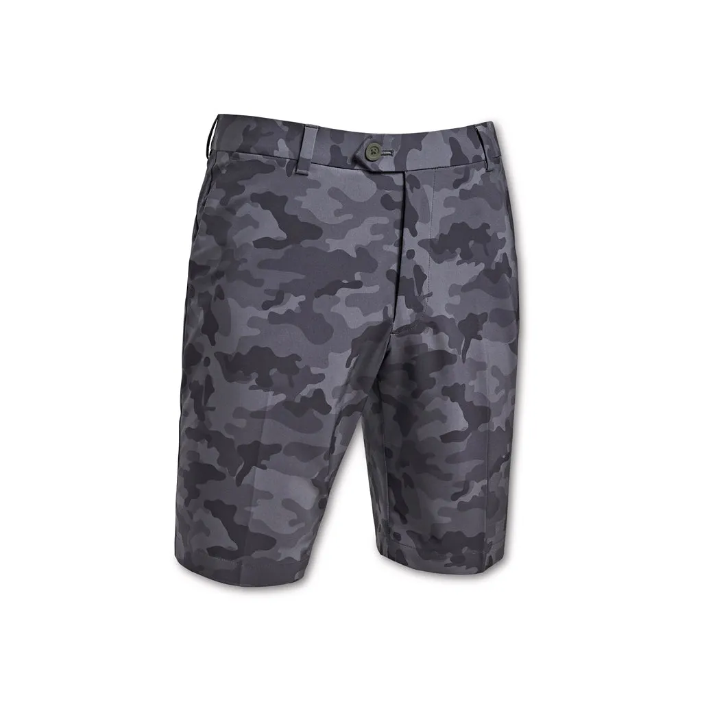 G/FORE MAVERICK HYBRID SHORT CHARCOAL CAMO