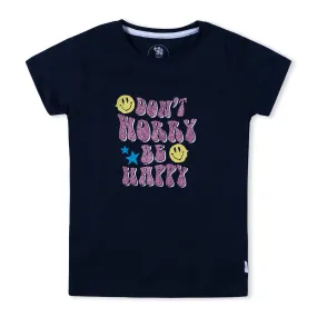 Girls T-Shirt With Glittery Artwork