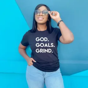 God Goals Grind Short Sleeve Tee