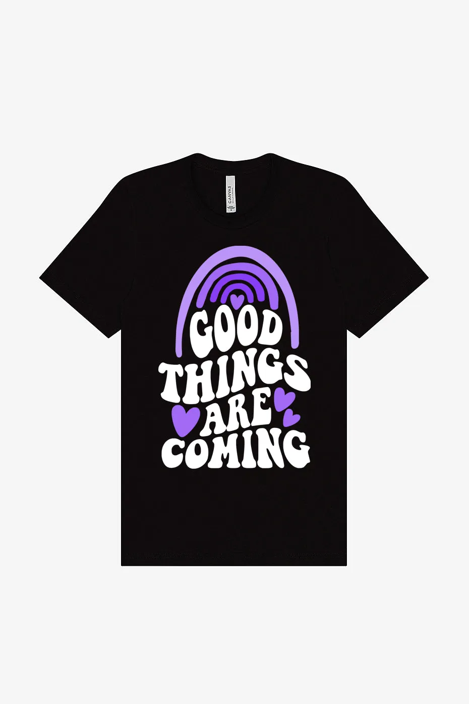 'Good Things Are Coming' Graphic Tee: Prep Obsessed x Weather With Lauren