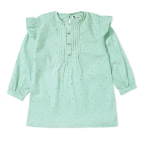 Green Dot Girls Top