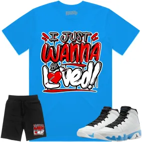 Jordan 9 Powder Blue 9s Sneaker Outfit - RED LOVED