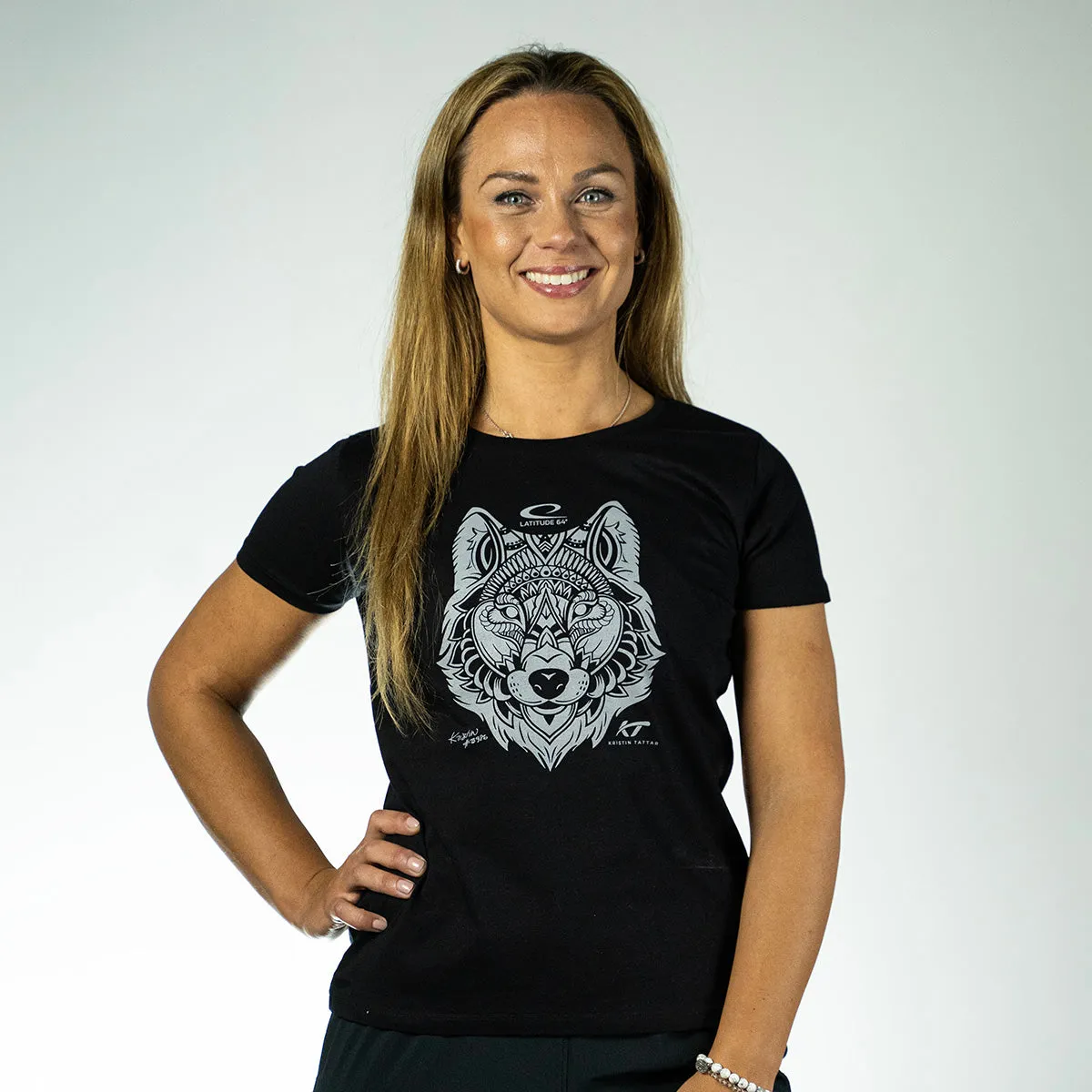 Kristin Tattar Wolf Eco Women's T-shirt