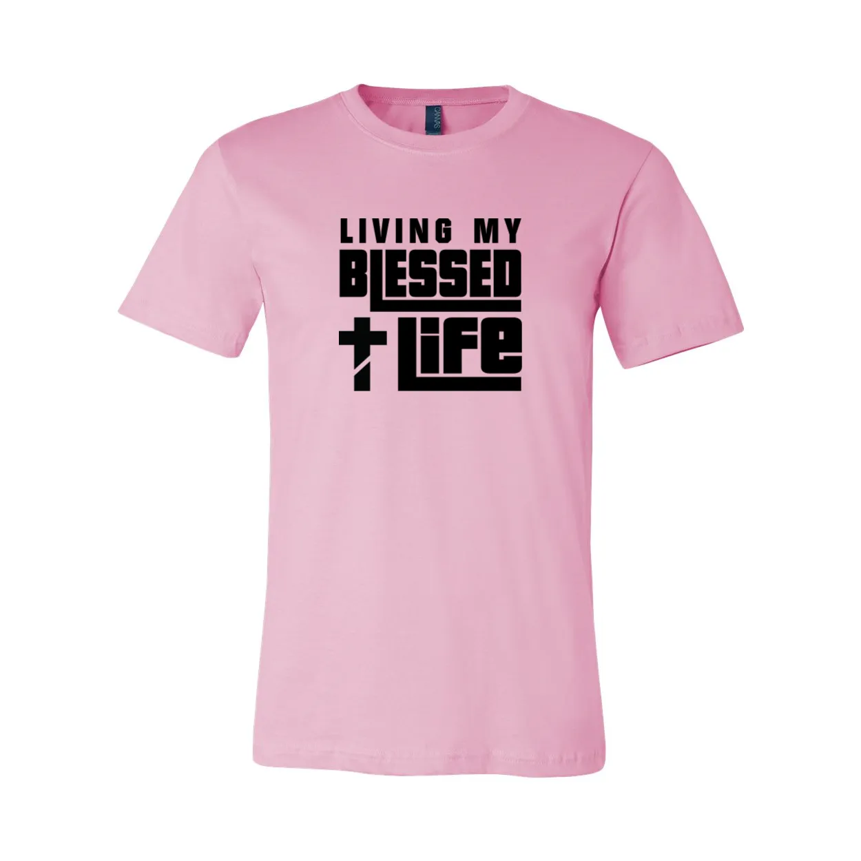 Living My Blessed Life Short Sleeve Tee