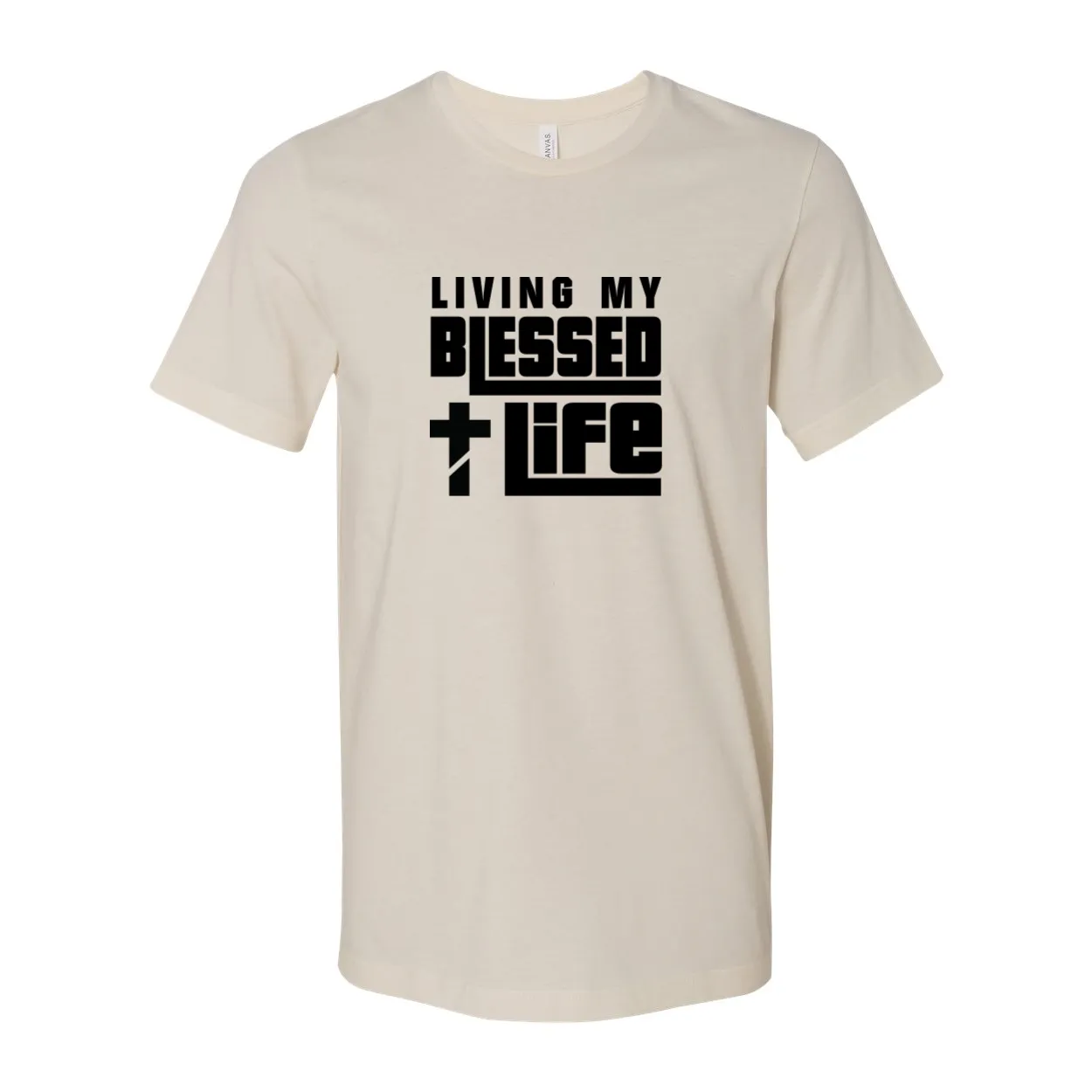 Living My Blessed Life Short Sleeve Tee