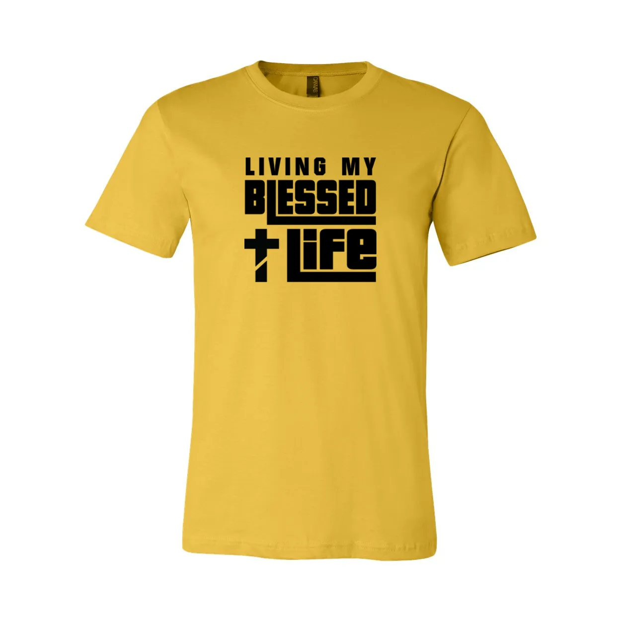 Living My Blessed Life Short Sleeve Tee