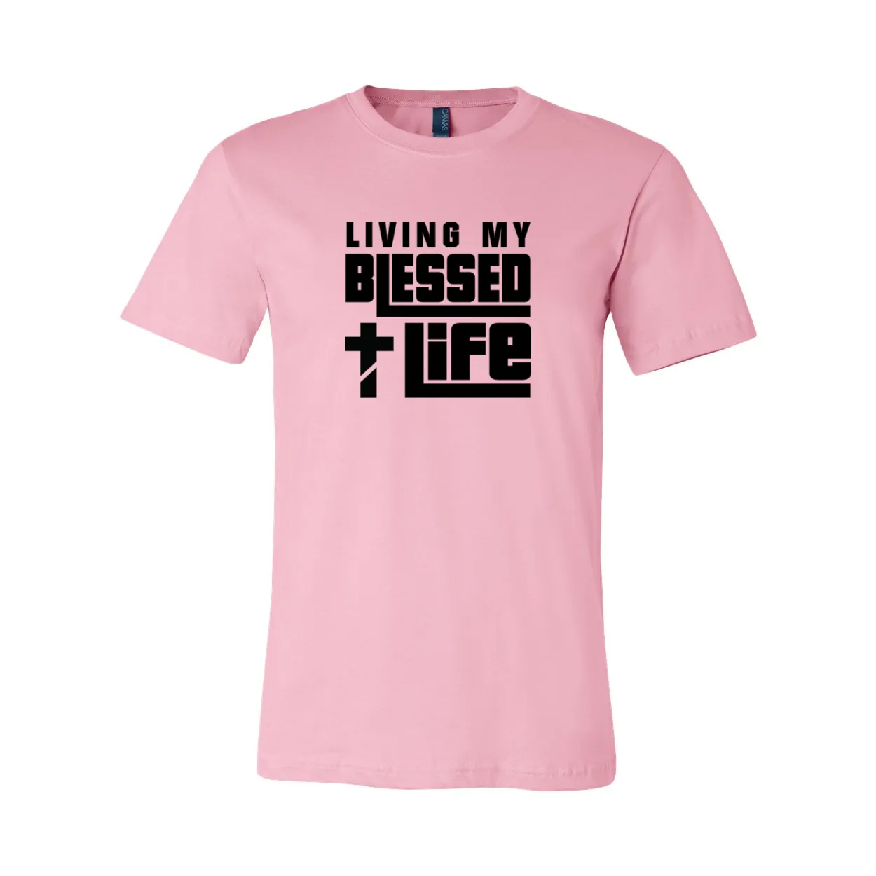 Living My Blessed Life Short Sleeve Tee