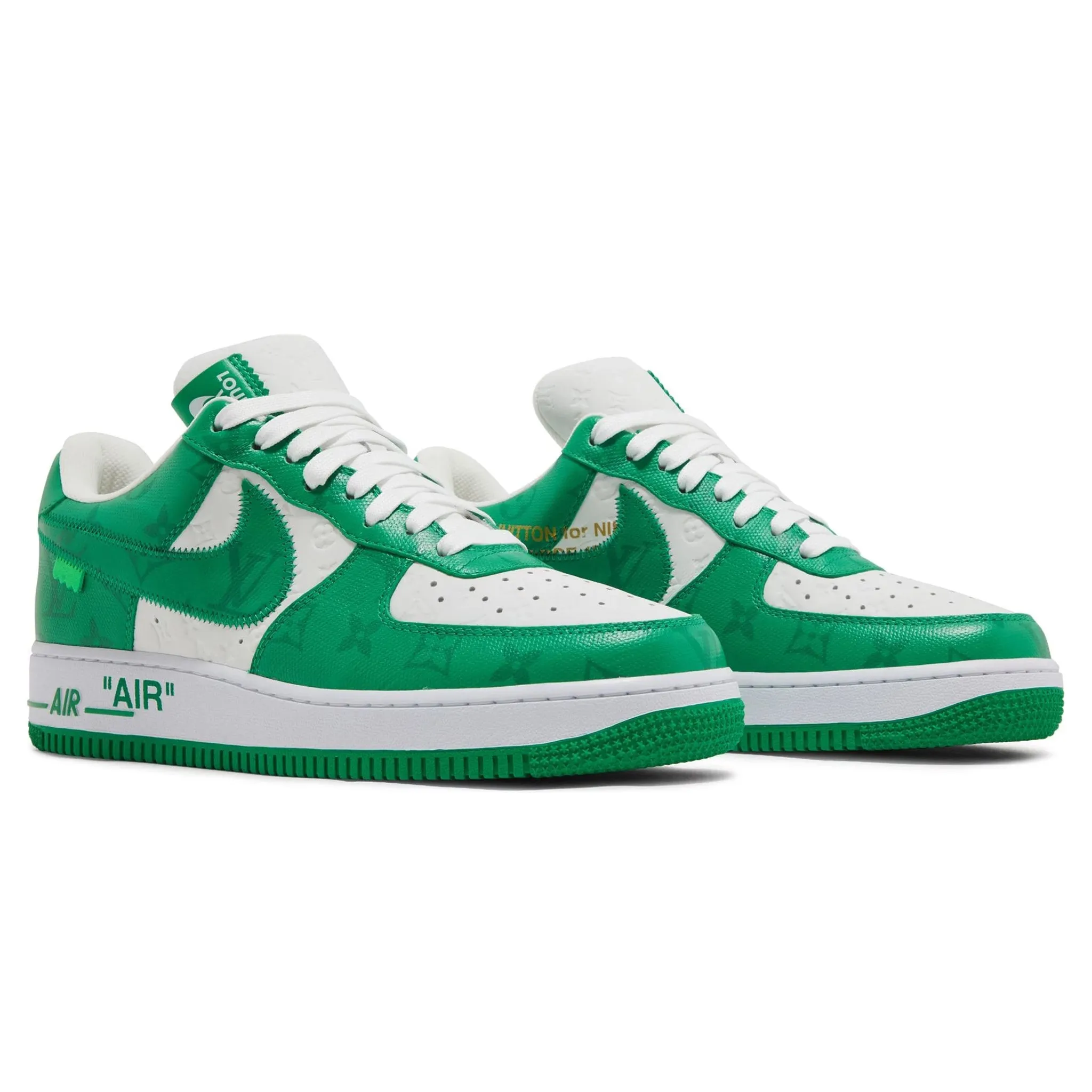 Louis Vuitton x Nike Air Force 1 Low White Green