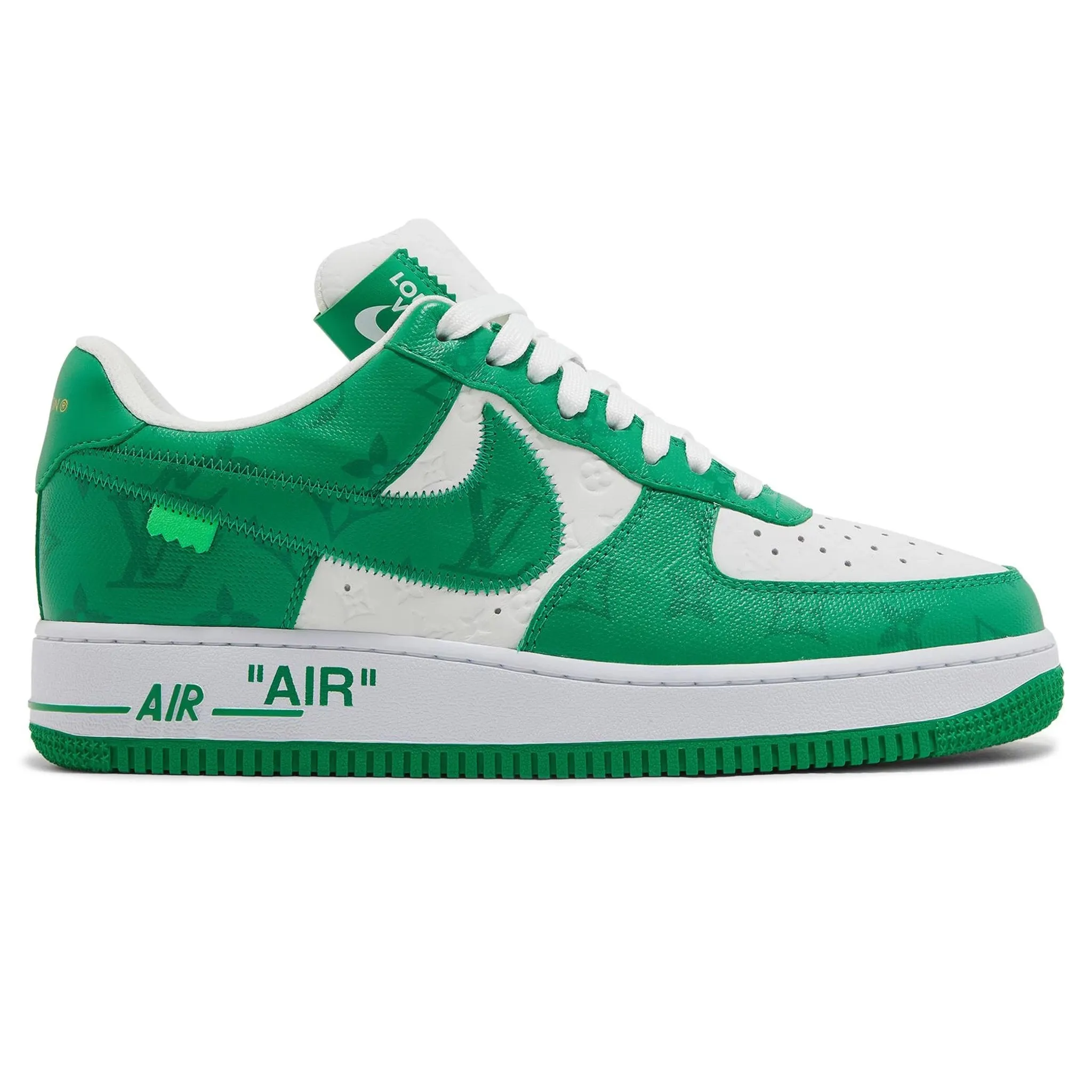 Louis Vuitton x Nike Air Force 1 Low White Green